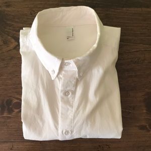 American Apparel White Dress Shirt